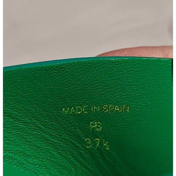 FRAME Le Ocean Wedge Flip Flops Kelly Green Chunky Color-Pop Bold Trendy Sleek - Picture 10 of 10